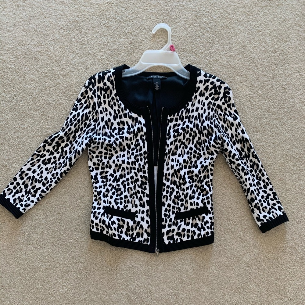 WHBM Zippered Sweater/jacket